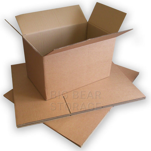 Book Box Double Wall Cardboard Boxes (18”x12”x12”)